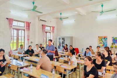 TRƯỜNG TIỂU HỌC TRỰC HÙNG TỔ CHỨC TUẦN LỄ HƯỞNG ỨNG HỌC TẬP SUỐT ĐỜI NĂM 2025