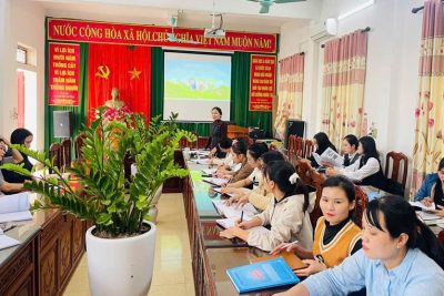 TRƯỜNG TIỂU HỌC TRỰC HÙNG TỔ CHỨC HỘI THI GIÁO VIÊN DẠY GIỎI – GIÁO VIÊN CHỦ NHIỆM GIỎI CẤP TRƯỜNG NĂM HỌC 2025–2026.