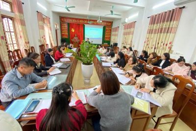 Trường Tiểu học Trực Hùng tổ chức tập huấn bồi dưỡng nâng cao năng lực dạy học môn Tiếng Việt theo Chương trình GDPT 2018.