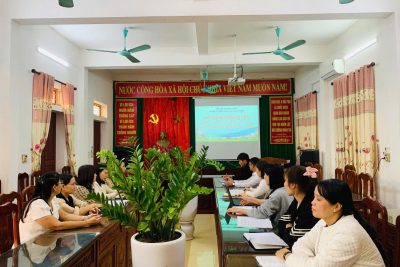 Trường Tiểu học Trực Hùng tham dự Hội nghị toàn quốc nghiên cứu, học tập, quán triệt và triển khai thực hiện Nghị quyết Đại hội XIV của Đảng.