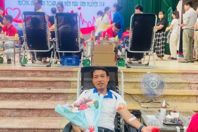 TRƯỜNG TIỂU HỌC TRỰC HÙNG TÍCH CỰC HƯỞNG ỨNG NGÀY HIẾN MÁU NHÂN ĐẠO NĂM 2026.