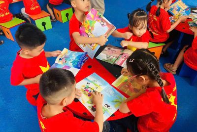 TRƯỜNG TIỂU HỌC TRỰC HÙNG ĐÓN CÁC EM HỌC SINH MẦM NON ĐẾN THAM QUAN, TRẢI NGHIỆM.