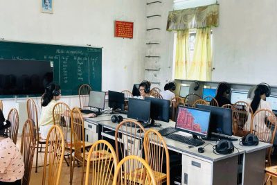 TRƯỜNG TIỂU HỌC TRỰC HÙNG HOÀN THÀNH KHẢO SÁT NĂNG LỰC TIẾNG ANH ĐỐI VỚI ĐỘI NGŨ GIÁO VIÊN.